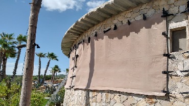 Fabrica de Cortinas Anticiclonicas del SUR ESTE Tel 9994881939